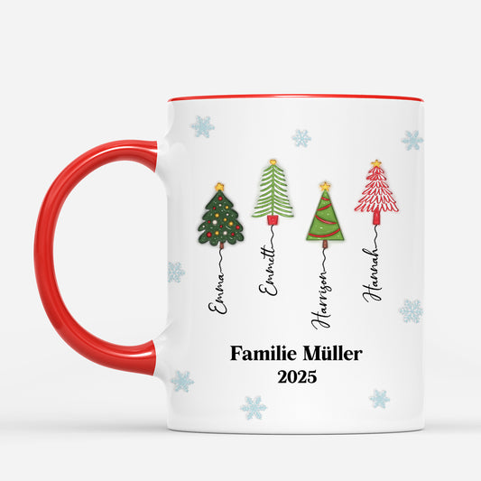 6286MGE2 3d druck effekt tannenbaum familie weihnachtstasse personalisiert_ 6286M3VAI
