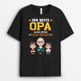 6324AGE1 der beste opa aller zeiten opa oma t shirt personalisiert 3d cartoon 6324A6VMB