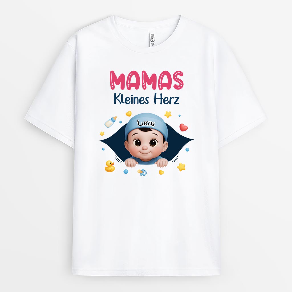6330AGE1 mamas kleine herzen werdende mama t shirt personalisiert 6330A6LWA_2