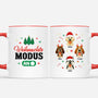 6332MGE2 weihnachts modus an hunde weihnachtstasse personalisiert_ 6332M6YCC