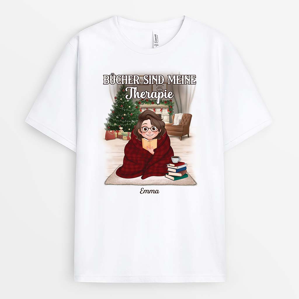 6348AGE1 bucher sind meine therapie personalisierte t shirts damen manner leseratten weihnachten 6348AKL5A_1_153af4aa 2750 44ab bdc6 f624f33042a9
