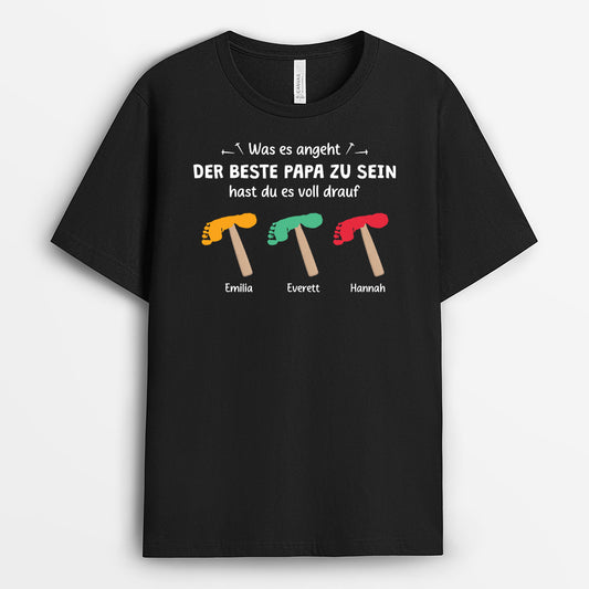 6362AGE1 was es angeht der beste papa opa zu sein hast du es voll drauf t shirt papa personalisiert_ 6362A8ANB