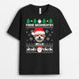 6365AGE1 frohe weihnachten mit hund personalisiertes t shirt foto weihnachten haustiere 6365AKZMC