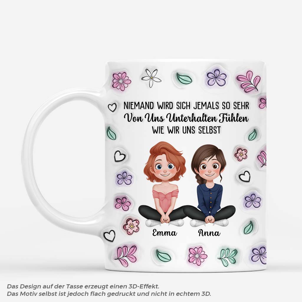 6367MGE1 3d druck effekt der beste unterhalter sind wir selbst personalisierte tassen freundinnen_ 6367M8QCF