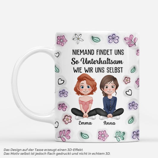 6367MGE1 3d druck effekt der beste unterhalter sind wir selbst personalisierte tassen freundinnen_ 6367M8QCF_720fd54b b707 43fc aca8 0f36470ddfdb