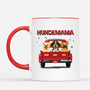 6368MGE2 hundemama hundepapa im auto cartoon personalisierte tasse hund_ 6368M8QAC