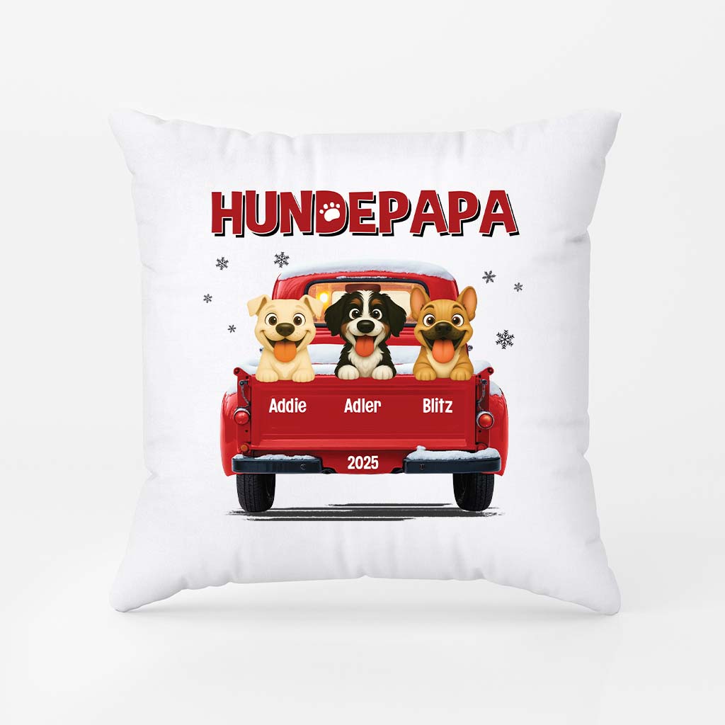 6368PGE1 hundemama hundepapa im auto cartoon kissen hund personalisiert 6368P8QAC