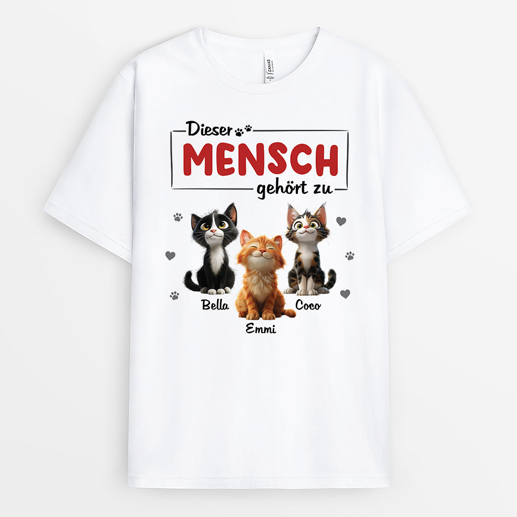 6370AGE1 dieser mensch gehort zu katzen t shirt personalisiert weihnachten 6370ATLCD_1_2937dc2e b82e 4cce 95c6 6eb22bd5f451