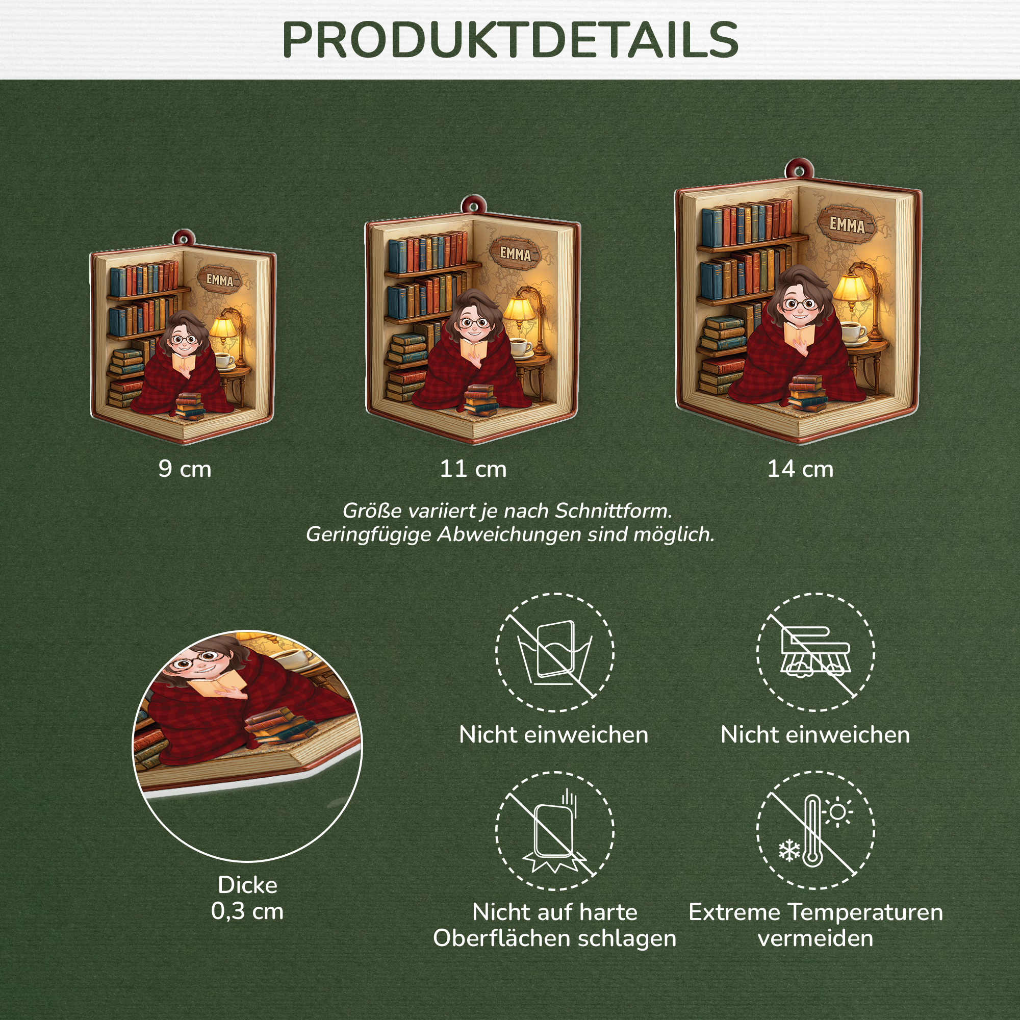 6377OGE3 das grosse buch personalisierte acryl ornamente_ leseratten_ frauen manner 6377O6T5A