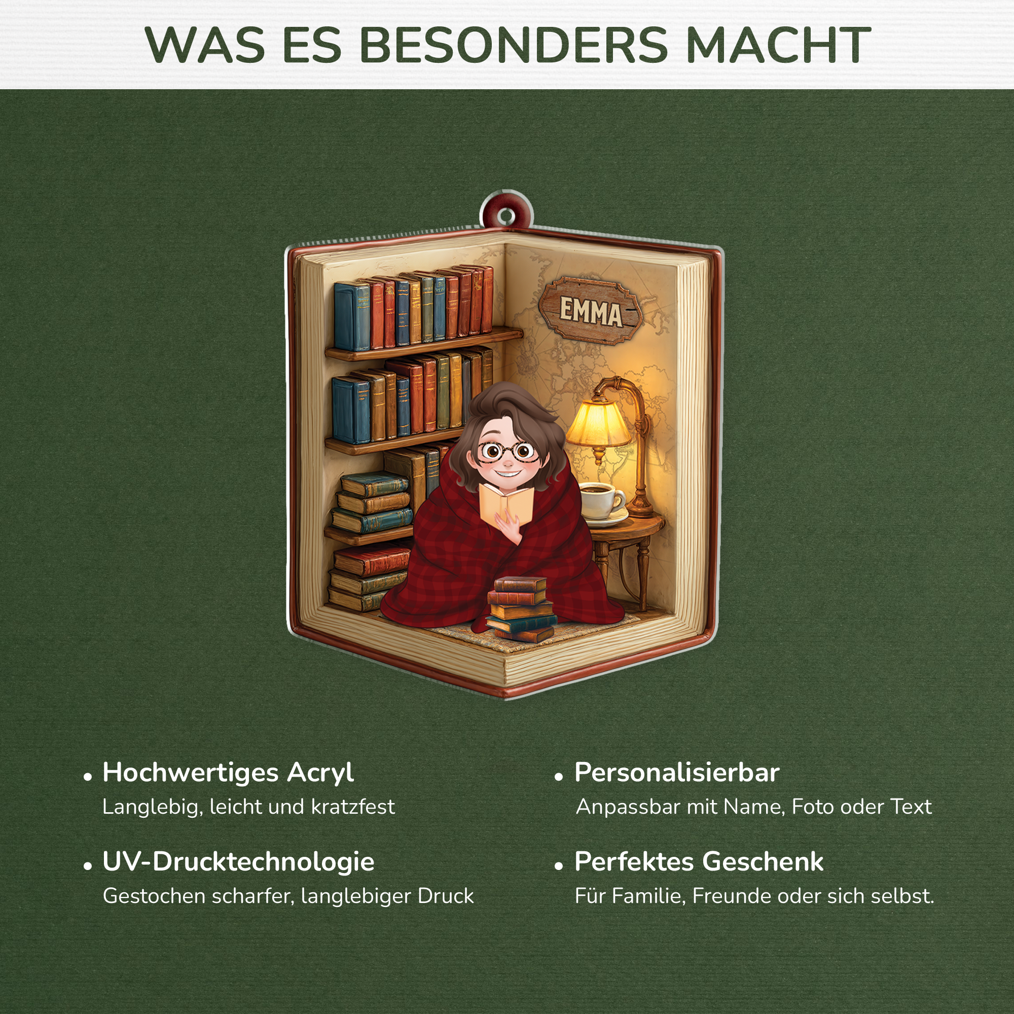 6377OGE4 das grosse buch personalisierte acryl ornamente_ leseratten_ frauen manner 6377O6T5A