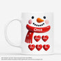 6379MGE1 schneemann mit namen weihnachtstasse personalisiert_ oma opa 6379MTPAA