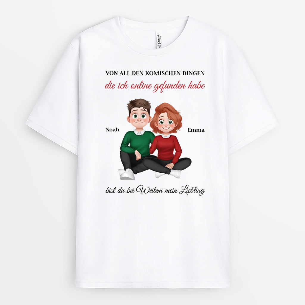 6381AGE1 bei weitem mein liebling partner t shirt personalisiert 6381AKLNG_1