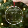 6387OGE2 und in einem augenblick werden unsere herzen eins glas weihnachtsschmuck personalisiert paar kalender 6387O8VNG