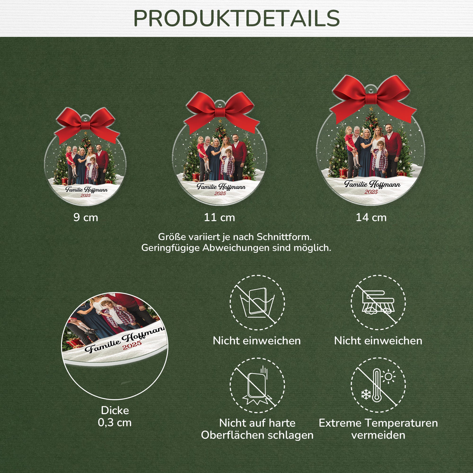 6400OGE3 3d druck effekt familienfoto in der schneekugel acryl weihnachtsschmuck personalisiert foto 6400O3QQI_b6a07bed 896d 43eb b8f0 2f33c8b77d70