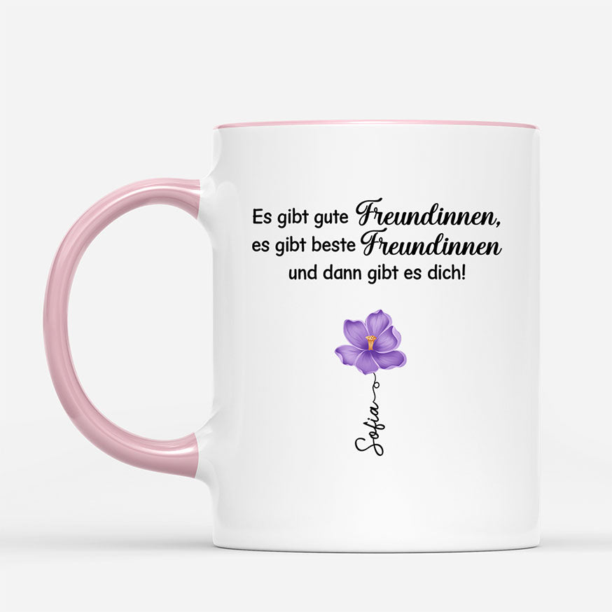 6404MGE2 es gibt beste freundinnen und dann gibt es dich personalisierte tassen freundinnen blumen 6404MKV5A