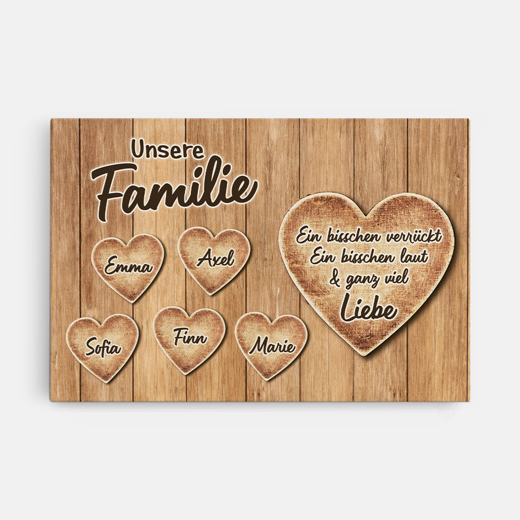 6413CGE1 unsere familie etwas verruckt etwas laut und ganz viel liebe personalisierte leinwand familie_ 6413C6TAI_900a70b8 04af 4b09 961e 78825cb15aff