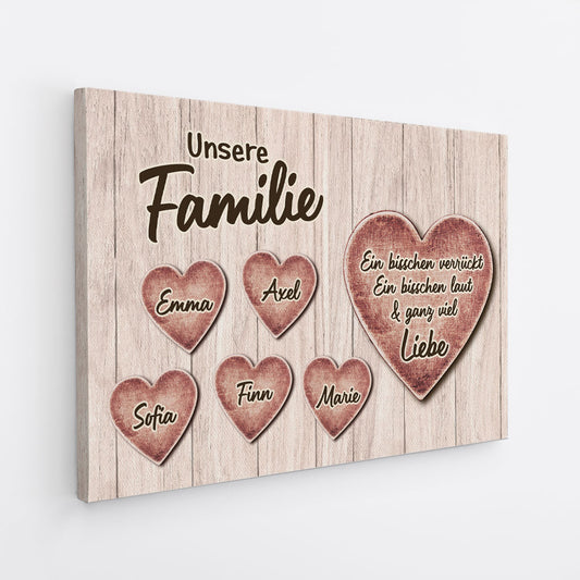 6413CGE2 unsere familie etwas verruckt etwas laut und ganz viel liebe personalisierte leinwand familie_ 6413C6TAI_dc1bb9b5 bb69 441a 8c52 64826fdba6c1