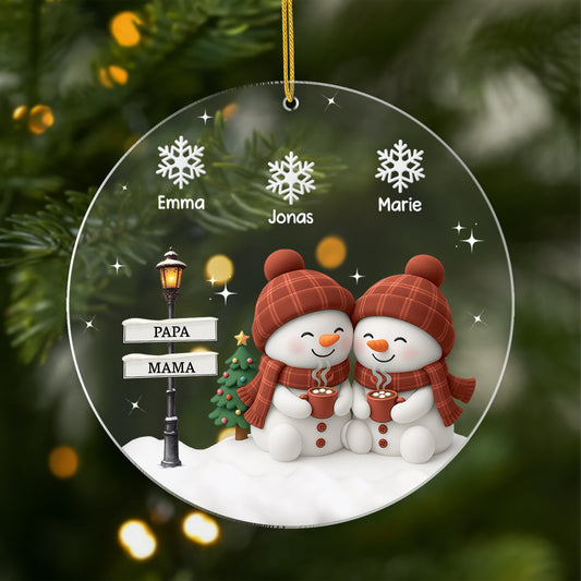 6421OGE1 3d druck effekt namensschild eltern grosseltern personalisierte acryl ornamente_ familie 6421O6VNI