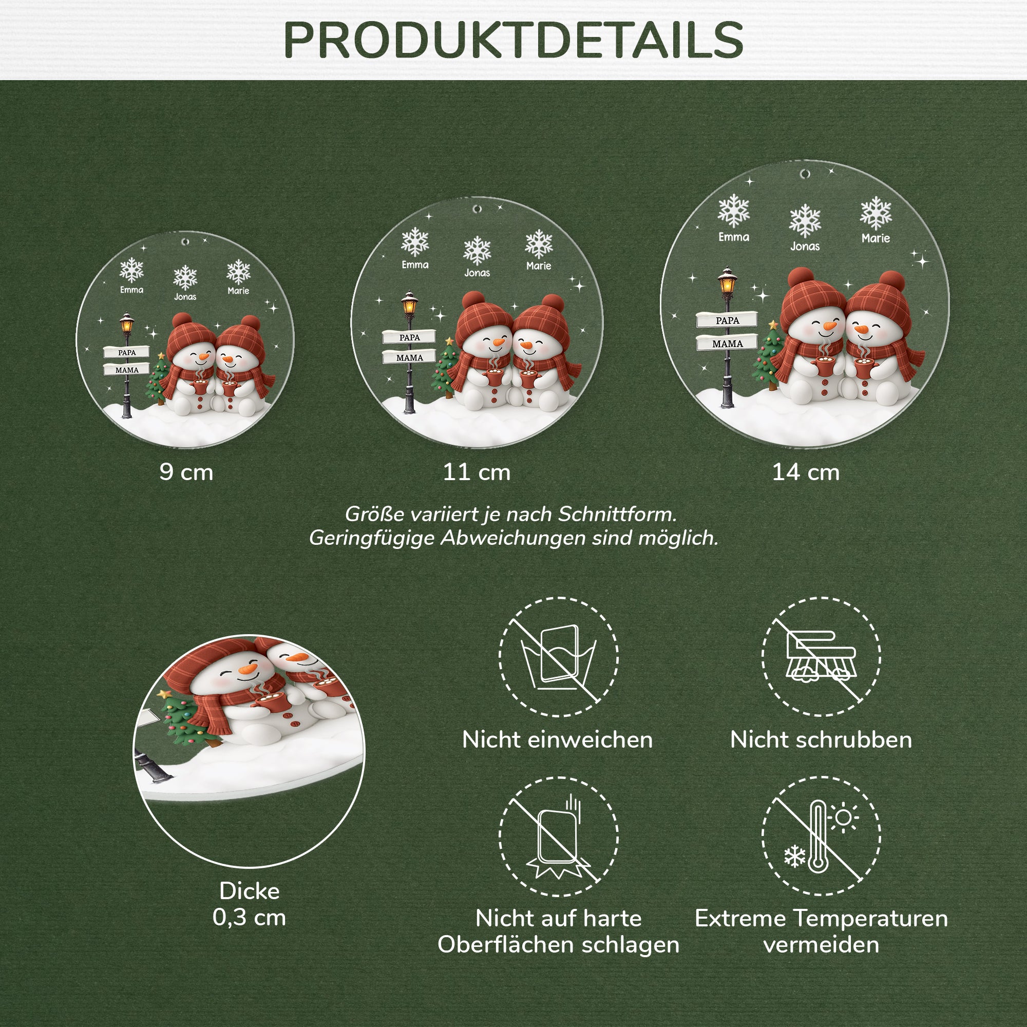 6421OGE3 3d druck effekt namensschild eltern grosseltern personalisierte acryl ornamente_ familie 6421O6VNI