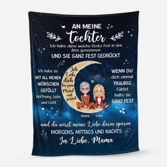 6424BGE1 an meine tochter an meinen sohn kinder kuscheldecke personalisiert_ 6424B6VMA