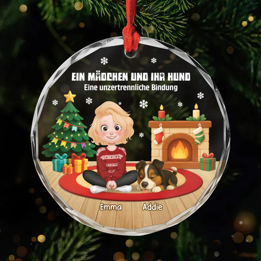 6454OGE1 verbundenheit zwischen mensch und hund glas weihnachtsschmuck personalisiert 6454OKLTC_1