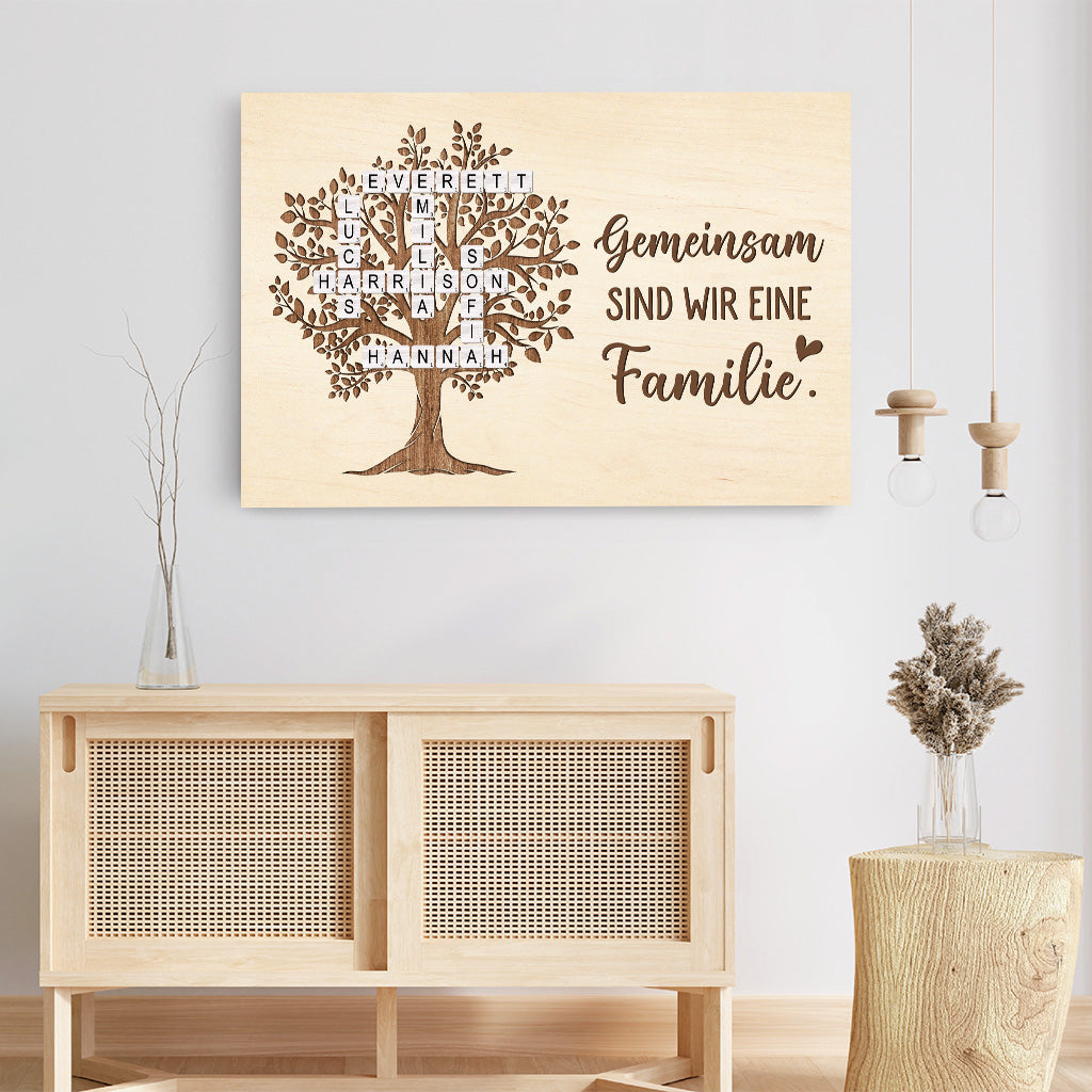 6467CGE3 gemeinsam sind wir eine familie leinwand kreuzwortratsel personalisiert 6467C6L5I_0cba046e d64e 4635 9f28 f80c1bd13db9