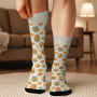 6485JGE3 psst ich lese socken personalisieren text_ leseratten_ manner frauen 6485J8VTA