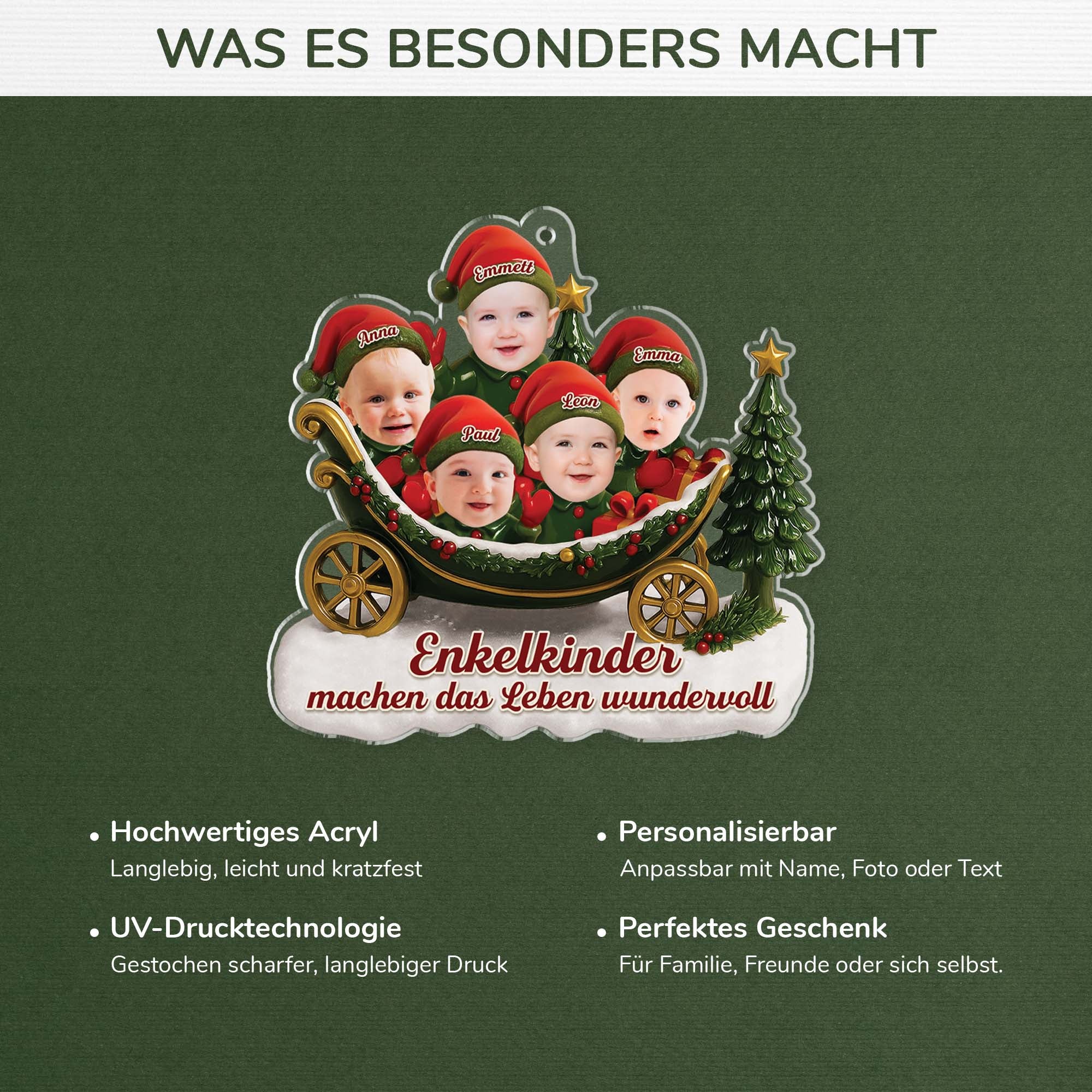 6486OGE1 3d druck effekt enkelkinder machen das leben grossartiger acryl weihnachtsschmuck personalisiert_ opa oma foto 6486OTLQA_4