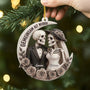 6505OGE1 3d druck effekt gemeinsam alt werden seit acryl weihnachtsschmuck personalisiert paar skelett 6505O3LWG_2