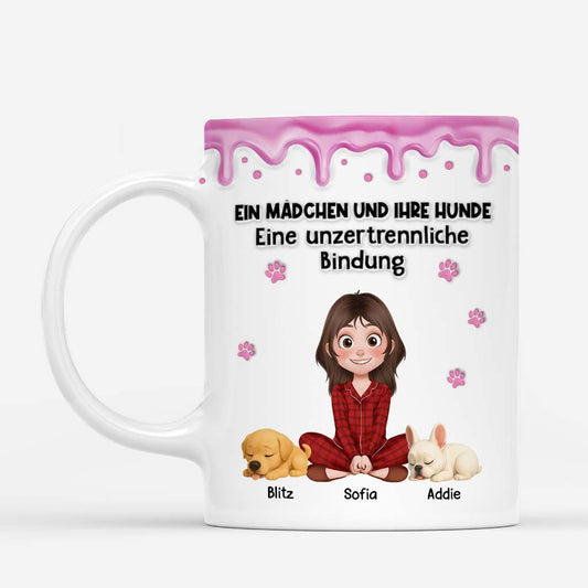 6531MGE1 3d druck effekt hunde papa mama eine unzertrennliche bindung personalisierte tasse hund_ 6531M8QAC