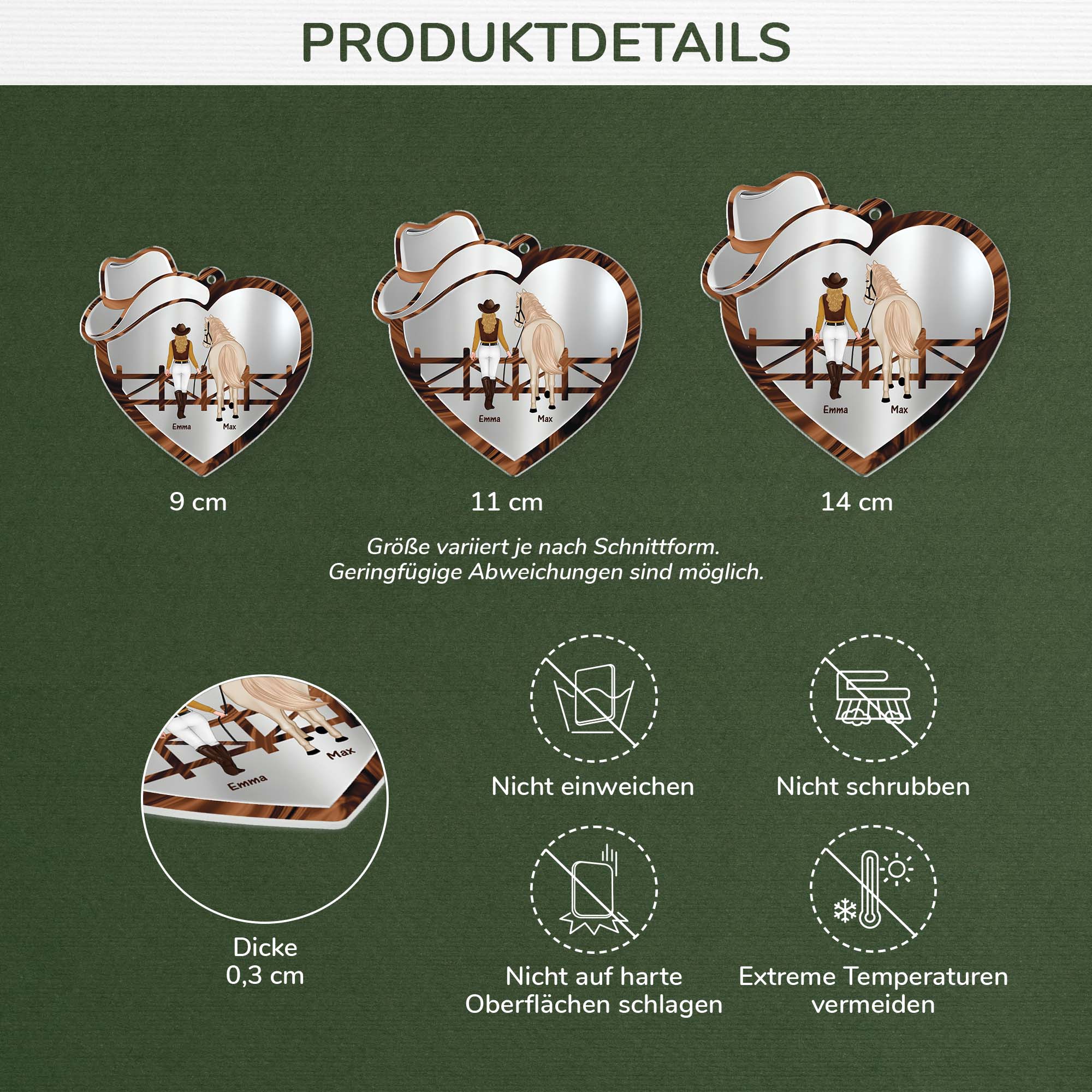 6546OGE3 jungen oder madchen pferd weihnachtsschmuck personalisiert_ 6546O6PAU