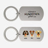 6577JGE1 dieser hundepapa gehort zu aluminium schlusselanhanger hund personalisiert_ cartoon buntstifte 6577J8T5C