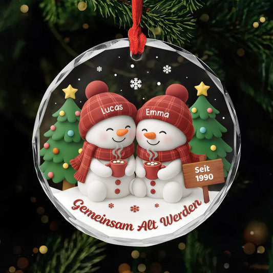 6623OGE1 gemeinsam alt werden seit glas weihnachtsschmuck_ personalisiert paar schneemann 6623OKZTG_038c89a1 2608 459b 9a32 9c5ddc67fc7a