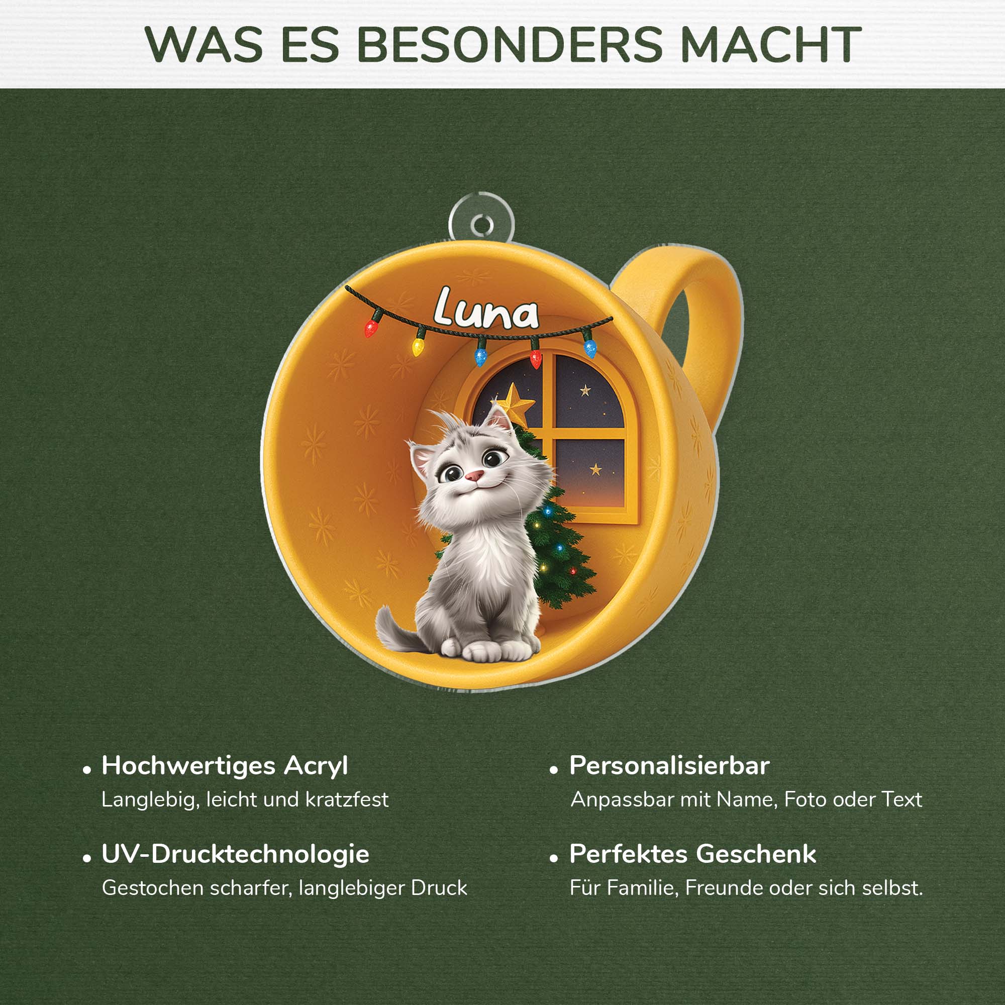 6641OGE4 3d druck effekt schlafende katzen acryl weihnachtsschmuck personalisiert_ 6641O3M5D