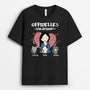 6649AGE1 offizielles schlafshirt dunkles schlafshirt katze personalisiert damen chibi buntstifte 6649AKV5D