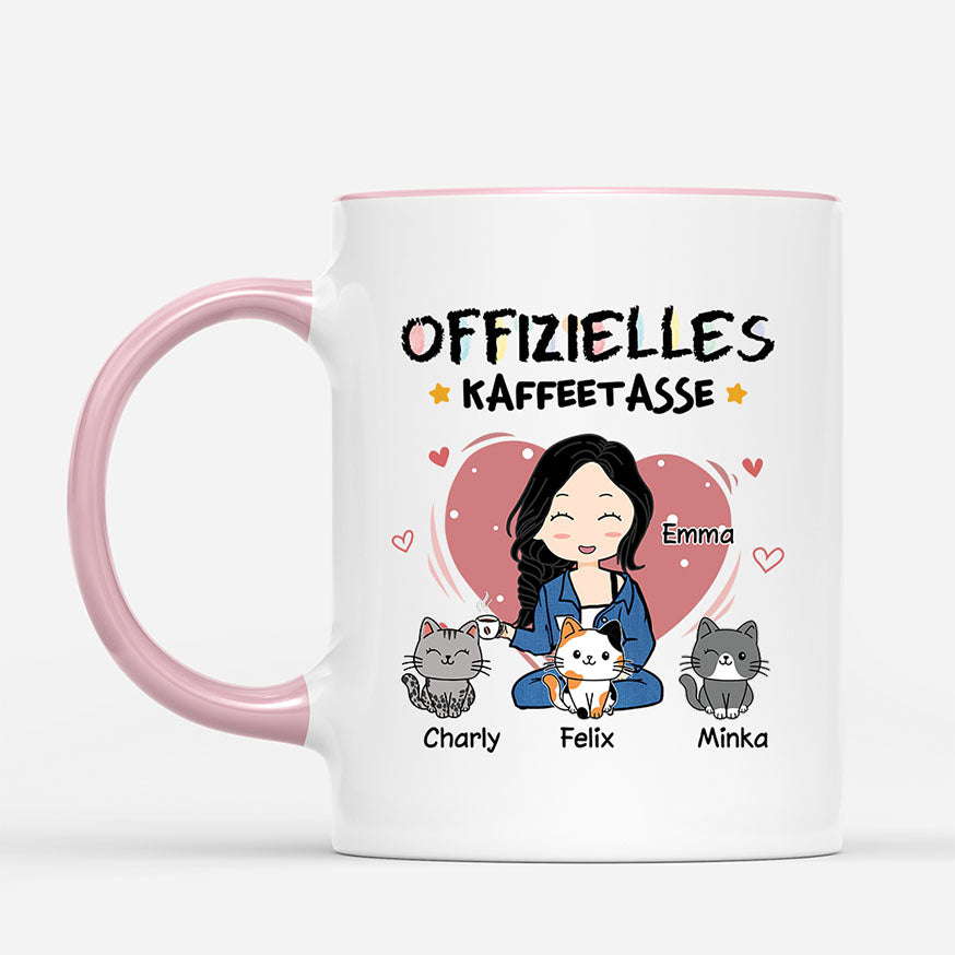 6649MGE2 offizielle tasse katzen tasse personalisiert_ frauen chibi buntstifte 6649MKV5D