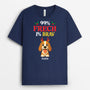 6651AGE2 99 _ frech 1 _ brav weihnachts t shirt hund personalisiert 6651AKXMC