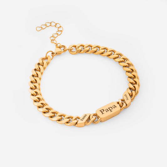 6677JGE1 cuban link rechteckige namensschilder personalisierte armbander fur manner_ 6677J0V5B
