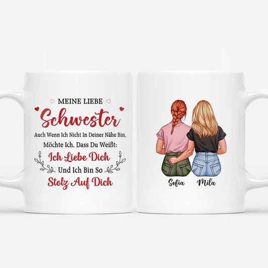 6690MGE1 ich bin so stolz auf dich personalisierte schwestern tasse_ 6690MT6ME