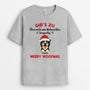 6721AGE2 ohne mich ware weihnachten langweilig t shirt hund personalisiert 6721AKPWC