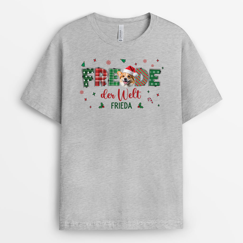 6722AGE2 freude der welt weihnachts t shirt personalisiert_ mit gesicht 6722A3TCA