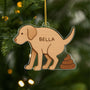 6727OGE1 3d druck effekt hunde kot acryl weihnachtsschmuck personalisiert lustig 6727O3ZQC