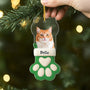 6731OGE2 katze pfote acryl weihnachtsschmuck personalisiert foto 6731OTZAD_641f993b f96b 452d beb1 baca3a629d5a