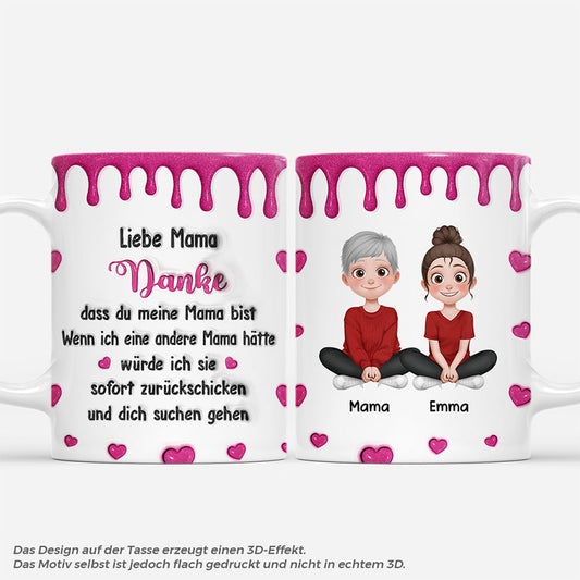 6735MGE1 3d druck effekt danke dass du meine mama bist mama papa tasse personalisieren_ 6735M6PTA