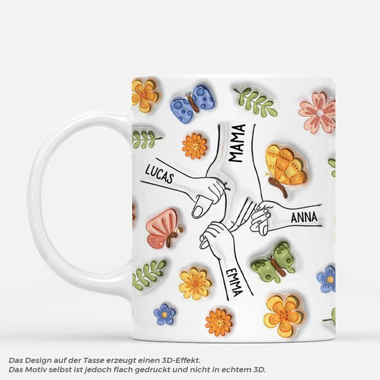 6748MGE1 3d druck effekt hand by hand mama oma tasse personalisiert_ 6748M6ZWA