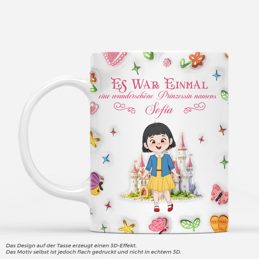 6804MGE1 es war einmal eine wunderschone prinzessin namens personalisierte tasse kinder 6804M8QAK