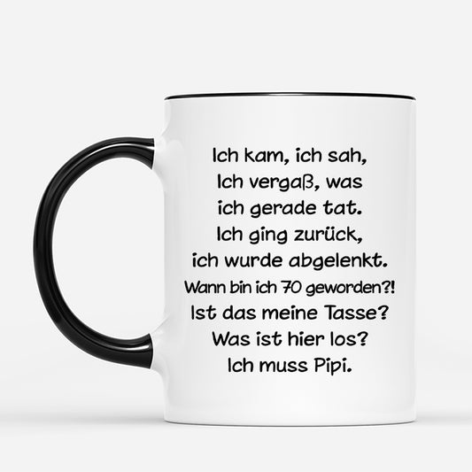 6911MGE2 wann bin ich 70 geworden lustige personalisierte tassen_ frauen und manner 6911M8QMB