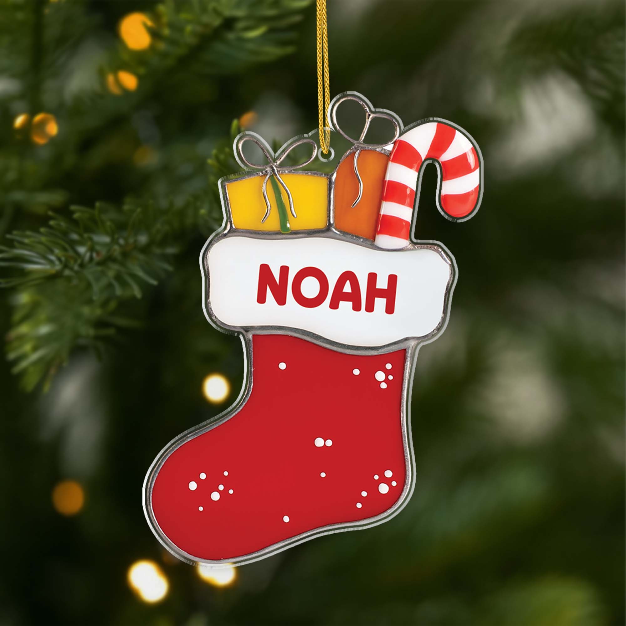 6921OGE1 3d druck effekt nikolausstrumpf acryl weihnachtsschmuck personalisiert frauen und manner 6921OKP5B