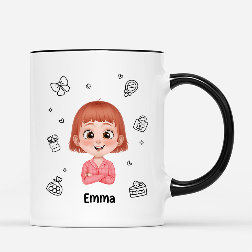 6922MGE3 ich bin das alteste kind ich mache die regeln personalisierte tasse kinder geschwister lustig 6922MTVZE