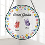 6941UGE1 mamas garten schmetterlinge glitzersteine buntglas sonnenfanger personalisiert mamaoma 6941utvta_1